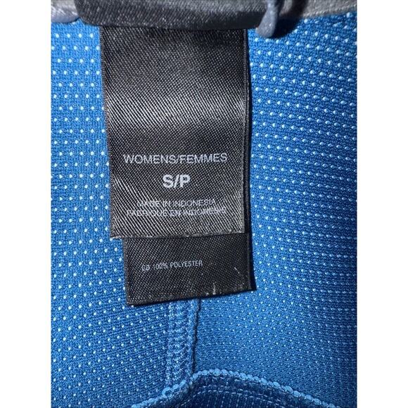 The North Face Fleece Jacket Women’s Small Sweater Full Zip Windwall Light Blue - Picture 9 of 15